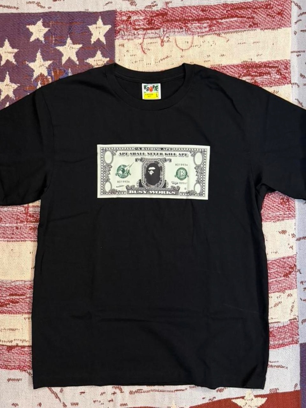Bape Banknote Graphic Tee